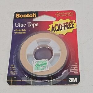 3M Scotch 1094 Glue Tape, 3/8" x 11 yd Roll